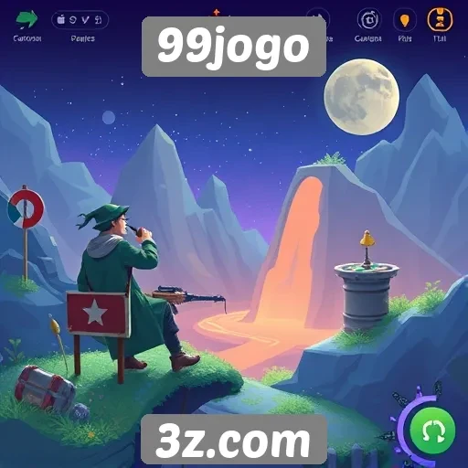 Explorando a interface e navegação do 99jogo